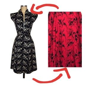 Valentine's dress in RED embroidery by Trashy Diva